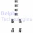 Монтажний комплект гальмівних колодок Delphi LX0183 (фото 1)