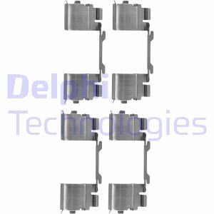 Монтажний комплект гальмівних колодок Delphi LX0479