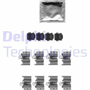 Монтажний комплект гальмівних колодок Delphi LX0668