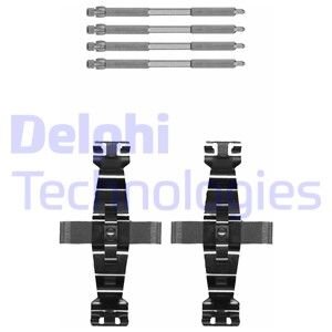 Монтажний комплект гальмівних колодок Delphi LX0674