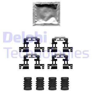 Монтажний комплект гальмівних колодок Delphi LX0677