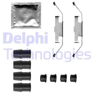 Монтажний комплект гальмівних колодок Delphi LX0683