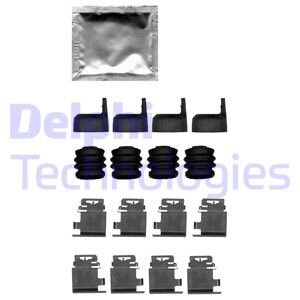 Монтажний комплект гальмівних колодок Delphi LX0687
