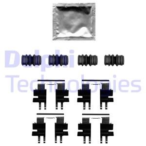 Монтажний комплект гальмівних колодок Delphi LX0695