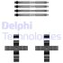 Монтажний комплект гальмівних колодок Delphi LX0703 (фото 1)