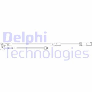 Датчик зносу гальмівних колодок Delphi LZ0275