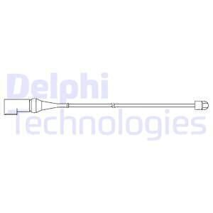 Датчик зносу гальмівних колодок Delphi LZ0279
