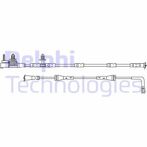 Датчик зносу гальмівних колодок Delphi LZ0314