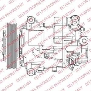 Компресор кондиціонера Delphi TSP0155948