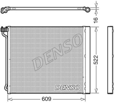 Конденсер кондиционера DENSO DCN05034