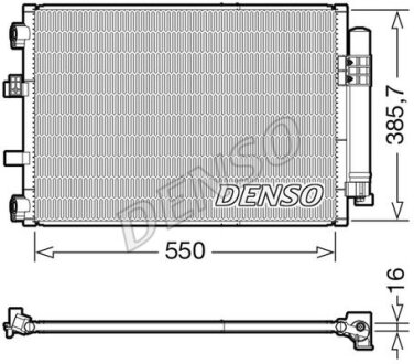 Радіатор кондиціонера DENSO DCN10043