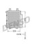 Радіатор кондиціонера DENSO DCN35003 (фото 1)