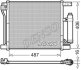 Радіатор кондиціонера DENSO DCN46021 (фото 1)