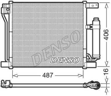 Радіатор кондиціонера DENSO DCN46021