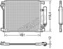 Радіатор кондиціонера DENSO DCN46025 (фото 1)