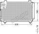 Радіатор кондиціонера DENSO DCN50044 (фото 1)