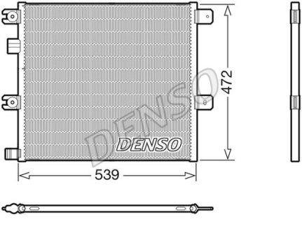 Радіатор кондиціонера DENSO DCN99077