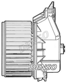 Вентилятор салону DENSO DEA09045