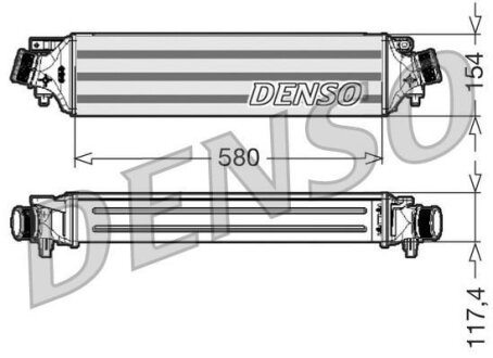 Інтеркулер DENSO DIT01002