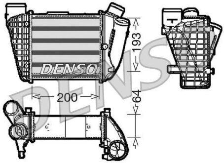 Інтеркулер DENSO DIT02004 (фото 1)