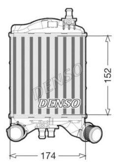 Інтеркулер DENSO DIT09111