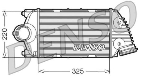 Інтеркулер DENSO DIT28015