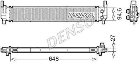 Интеркуллер AUDI/SEAT/SKODA/VW A3/Leon/Octavia/Golf "1,0-1,6 "12>> DENSO DRM02042