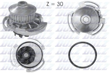 Помпа SEAT/VW Ibiza/Polo "1,0-1,6 "82-03 DOLZ A164