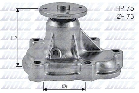 Водяная помпа(насос) DOLZ O143