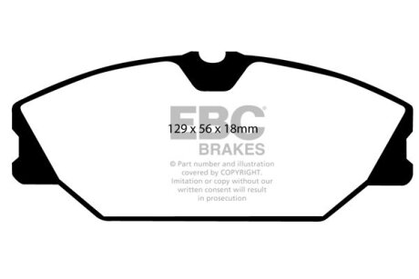 Гальмівні колодки тюнінгові EBC DP41369R