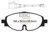 Гальмівні колодки тюнінгові EBC DP42150R (фото 1)