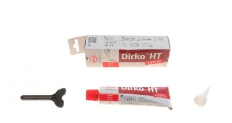 Герметик Dirko HT (-60°C +315°C) 70ml (червоний) ELRING 705.708