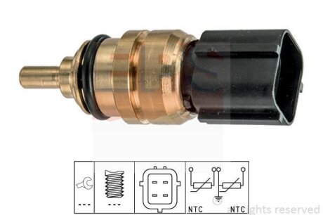 Датчик температури охолоджуючої рідини Hyundai Santa Fe/Tucson/Kia Sportage 10-22 EPS 1.830.371