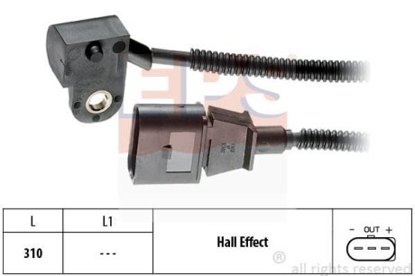 Датчик положення розподільного валу VW Passat/ Golf V 2.0 TDI 03-10 EPS 1.953.456