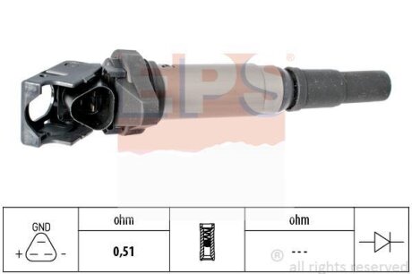 Котушка запалювання Citroen Berlingo 1.6VTi 09- EPS 1.970.475