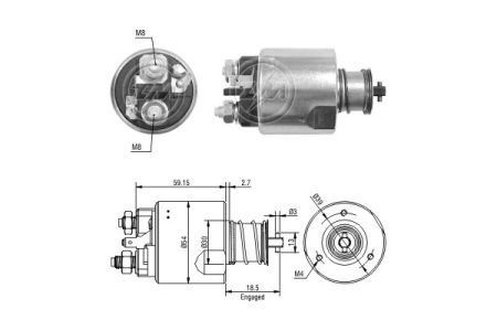 Втягивающее реле ERA ZM3491