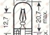 Лампа розжарювання W5W 12V 5W EUROREPAR 1616431580 (фото 2)