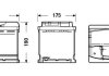 Стартерна батарея (акумулятор) EXIDE EA601 (фото 3)