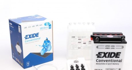 Стартерна батарея (акумулятор) EXIDE EB12A-A