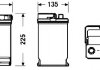 Стартерна батарея (акумулятор) EXIDE EB450 (фото 3)