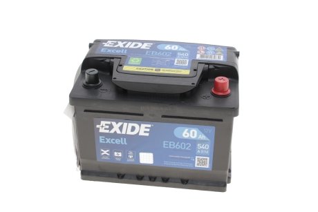 Стартерная батарея (аккумулятор) EXIDE EB602