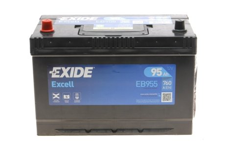 Стартерная батарея (аккумулятор) EXIDE EB955