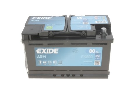 Стартерная батарея (аккумулятор) EXIDE EK800