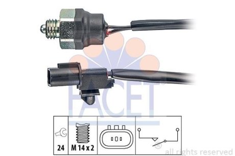 Переключатель заднего хода FACET 7.6342