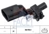 Датчик обертів коленвала Octavia/VW Crafter/Golf/Jetta/Passat/Touran 1.4-3.2 02-13 (9.0552) FACET 90552 (фото 1)