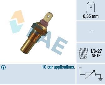 Датчик температури охолоджуючої рідини FAE 31270