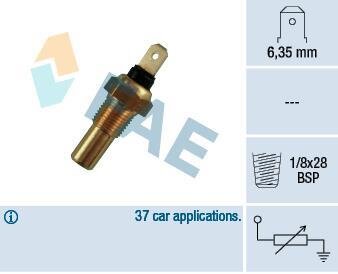 Датчик температури охолоджуючої рідини FAE 31630
