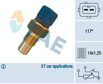 Датчик температури охолоджуючої рідини FAE 34440