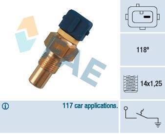 Датчик температури охолоджуючої рідини FAE 35290