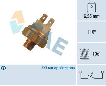 Датчик температури охолоджуючої рідини FAE 35480